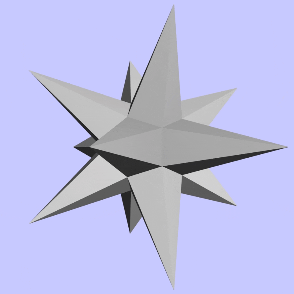 Dual of polyhedron